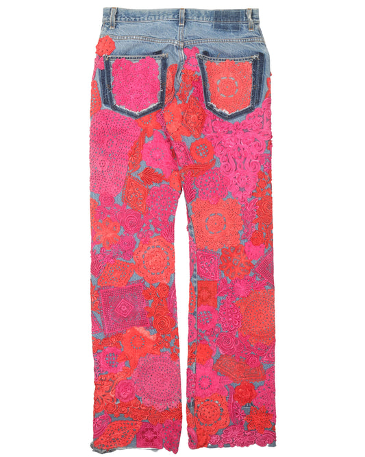 Poetic Lust Red Jeans