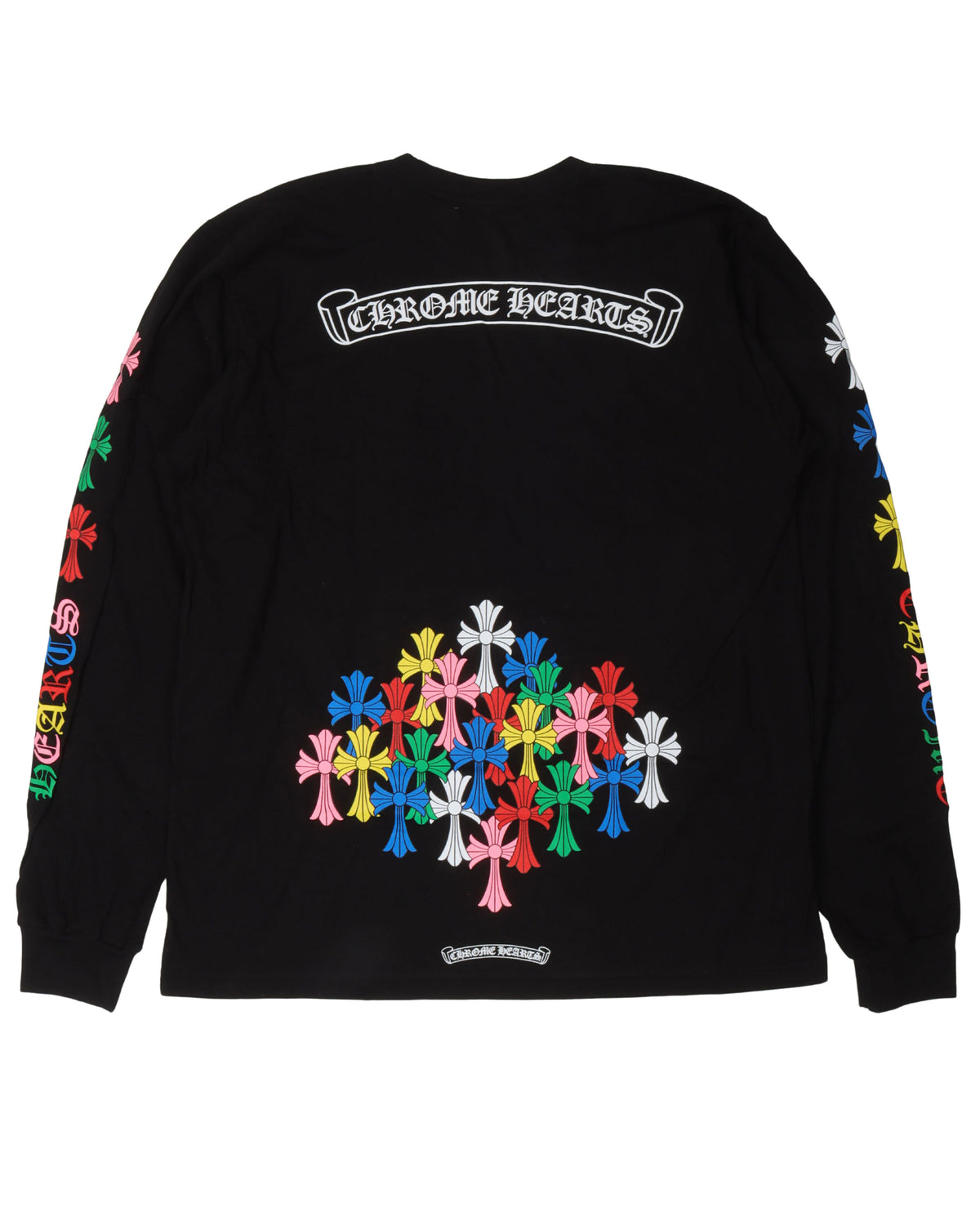 Multi-Color Cross Long Sleeve T-Shirt