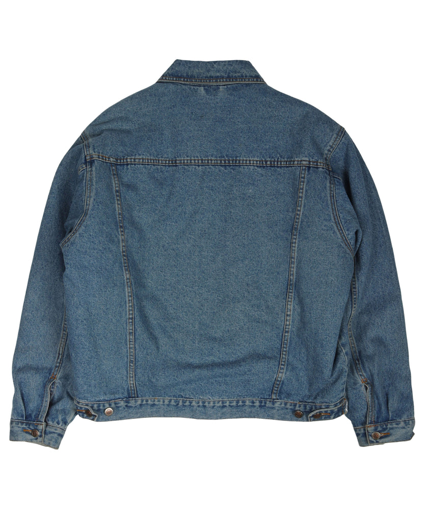 Mohair Lined Jean Jacket