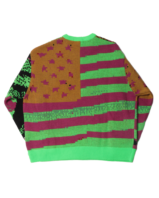 Digital Flag Sweater