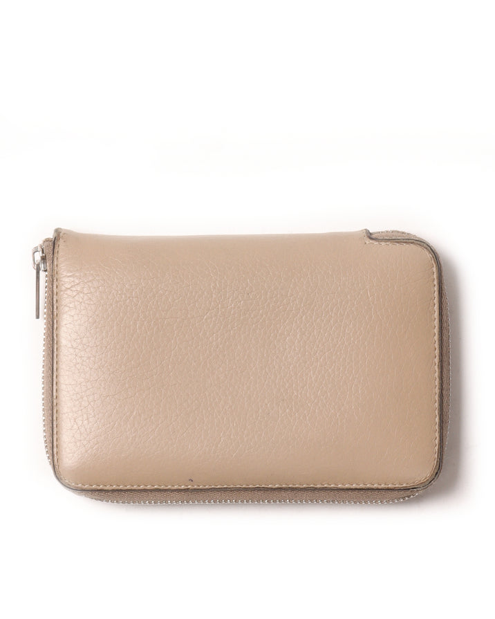 Leather Zipper Wallet