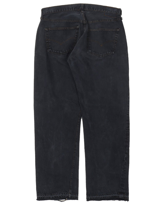Levi's Raw Hem Jeans