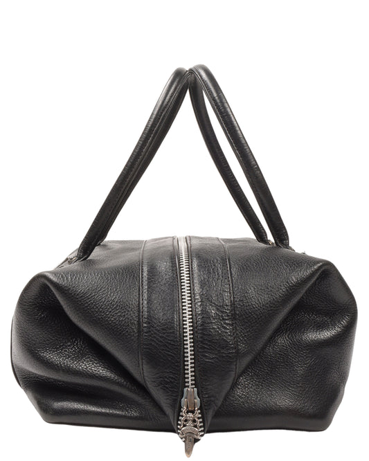 "Fleur De Lis" Leather Medicine Bag