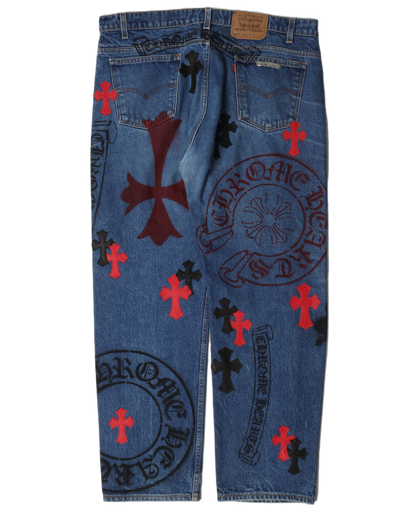 Levi's Stencil Cross Patch Denim