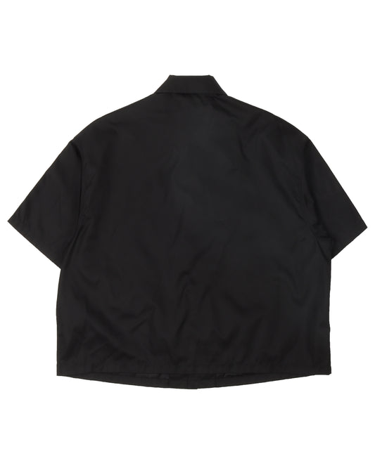 Nylon Pocket Button Up Shirt