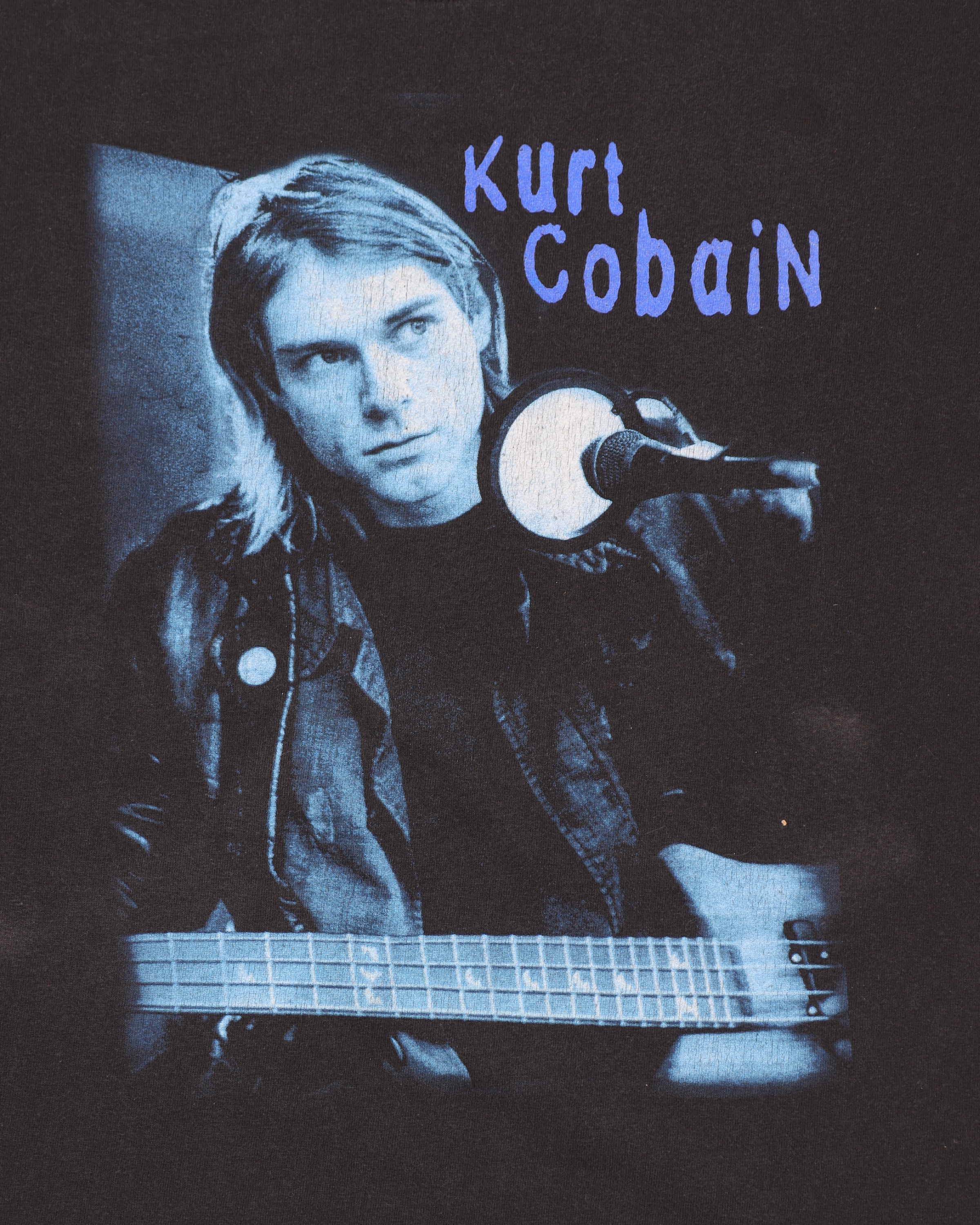 Kurt Cobain Graphic Print T-Shirt