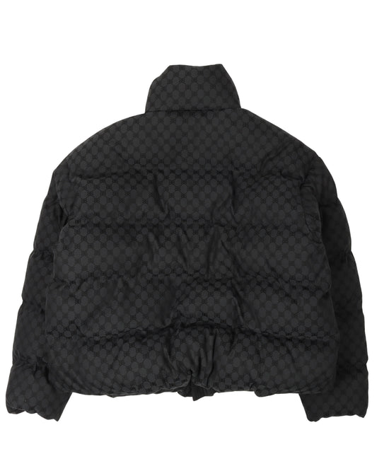 Gucci Hacker Monogram Puffer Jacket