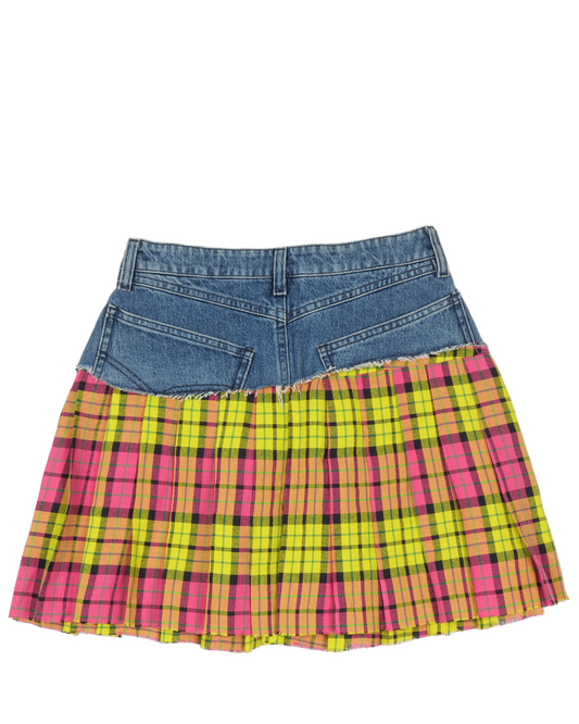 SS19 Reconstructed Denim Skirt
