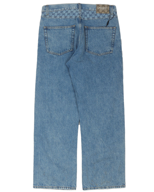 Gucci Monogram Jeans