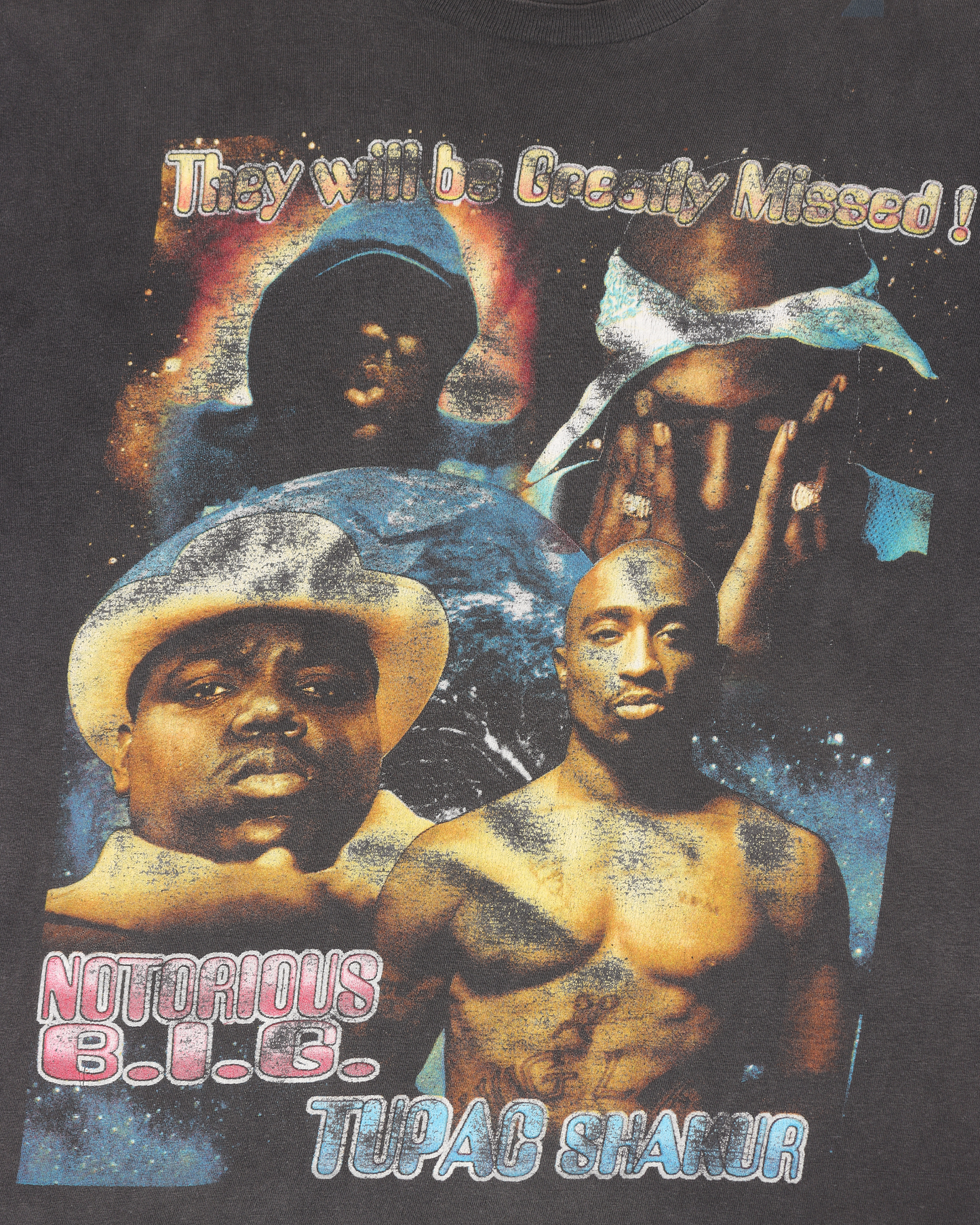 Tupac Notorious BIG Biggie Stop the Violence T-Shirt