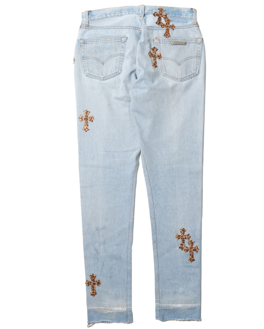 Levi's Leopard Cross Patch Denim