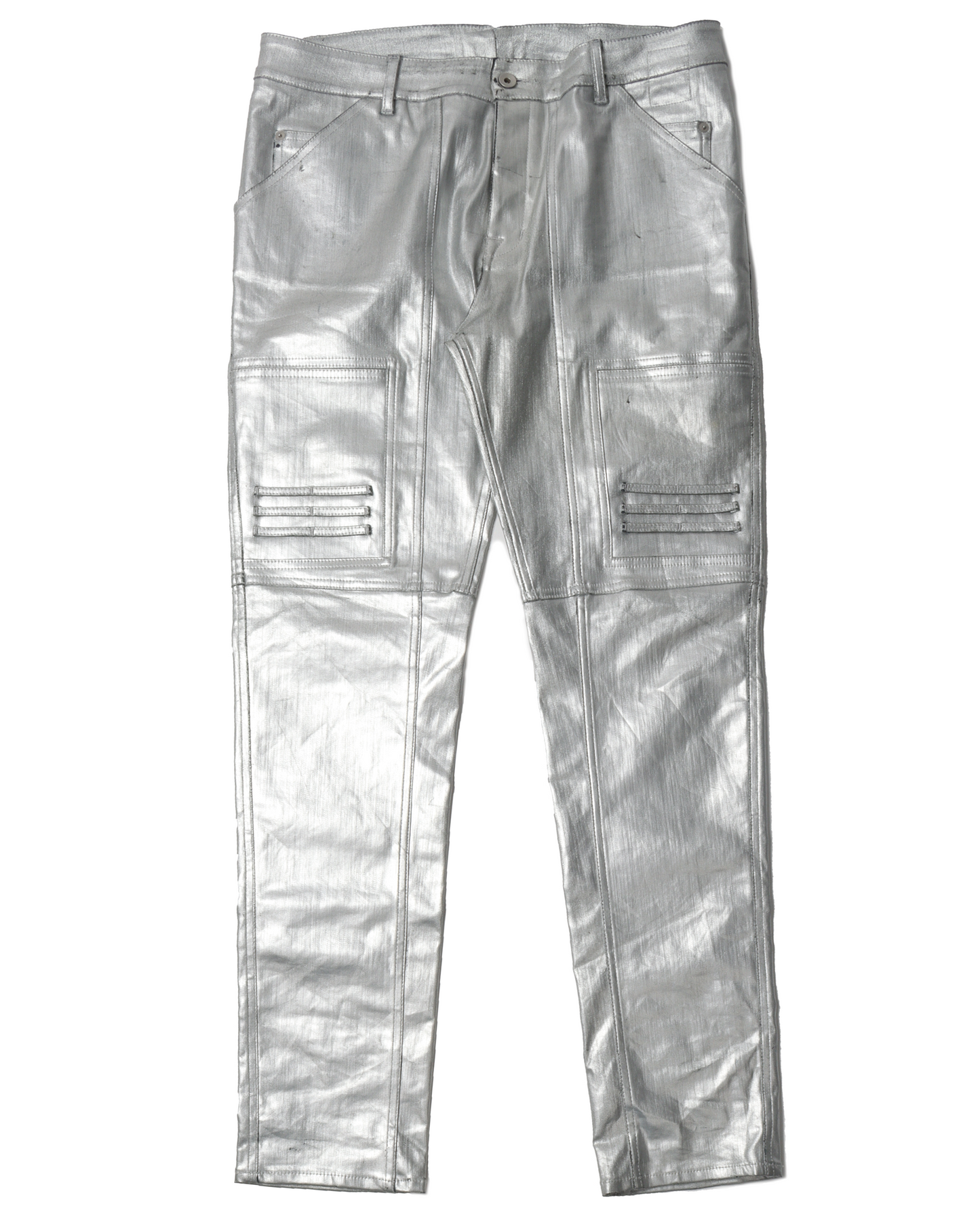 AW19 Nagakin Waxed Denim Joggers