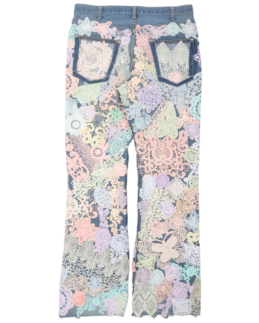 Poetic Lust White Jeans