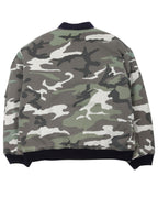 AW01/02 Riot Riot Riot Camouflage Bomber Jacket