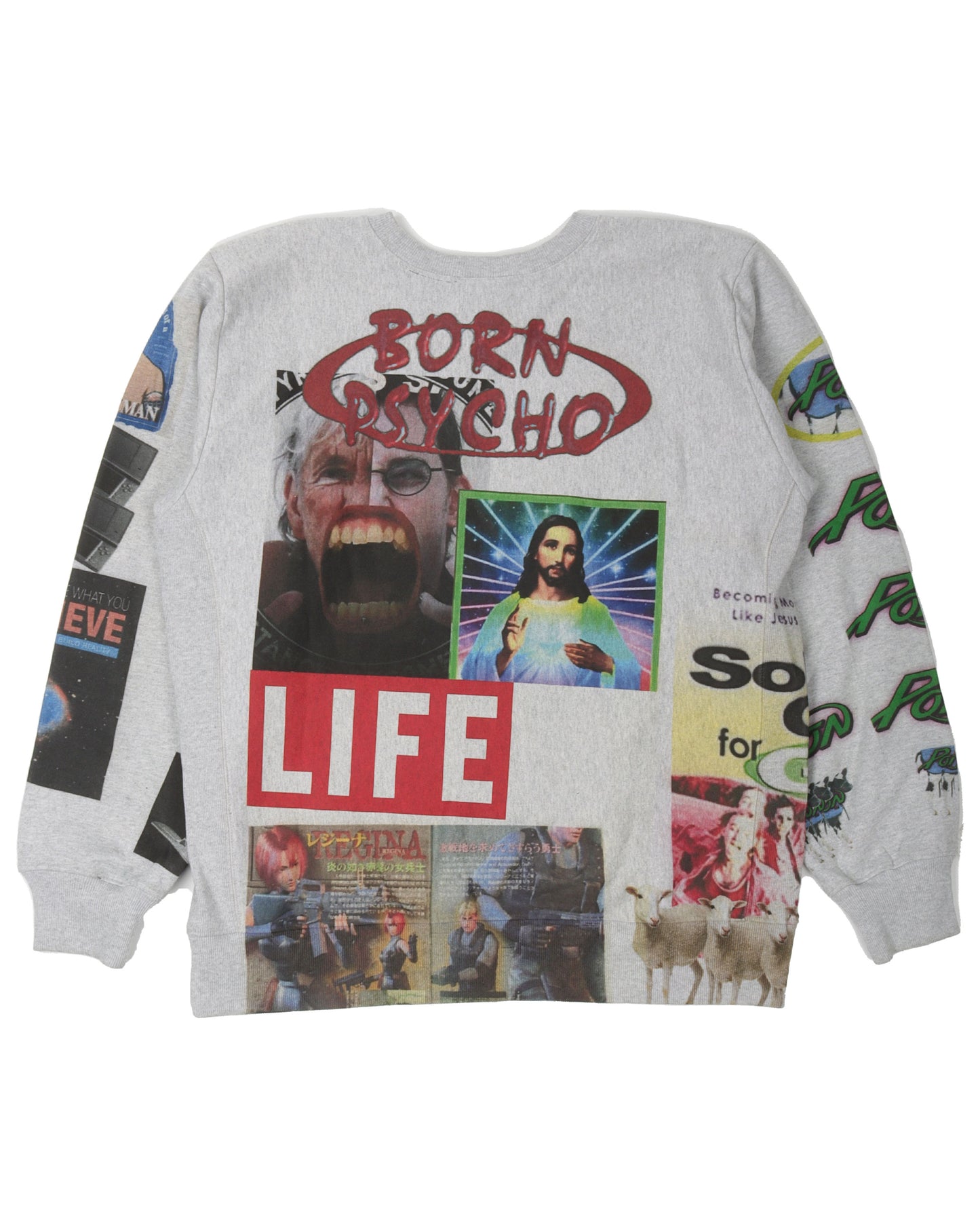 Grey Adamaneven Crewneck