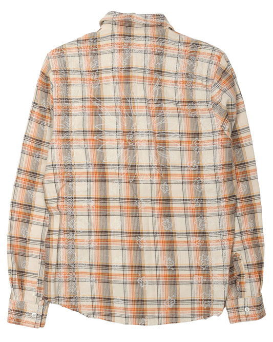 Bleach Bandana Plaid Shirt
