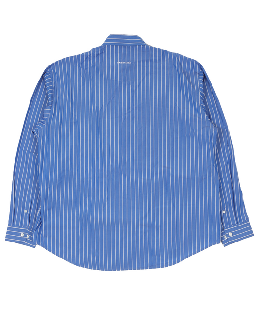 Phone Number Stripped Shirt