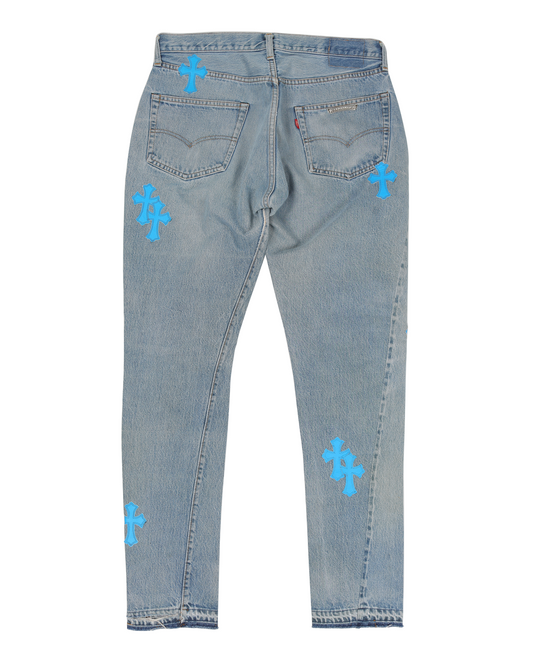 Levi's Blue Cross Patch Denim