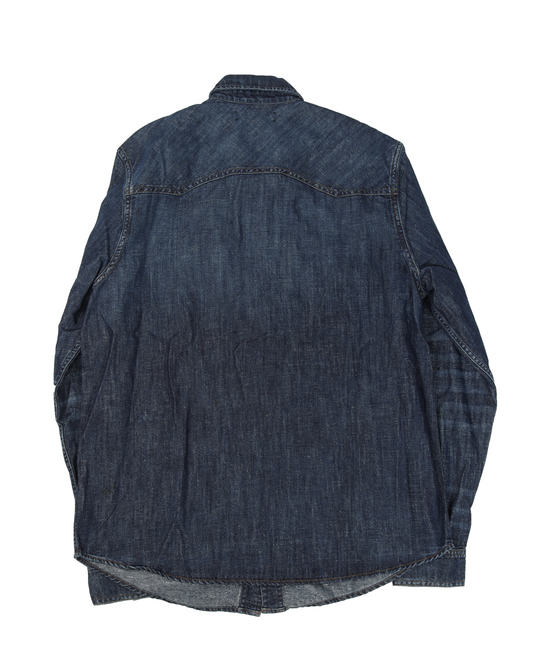 Western Lurex Snap Button Shirt