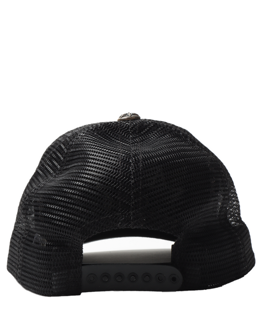 Leather Star Patch Trucker Hat