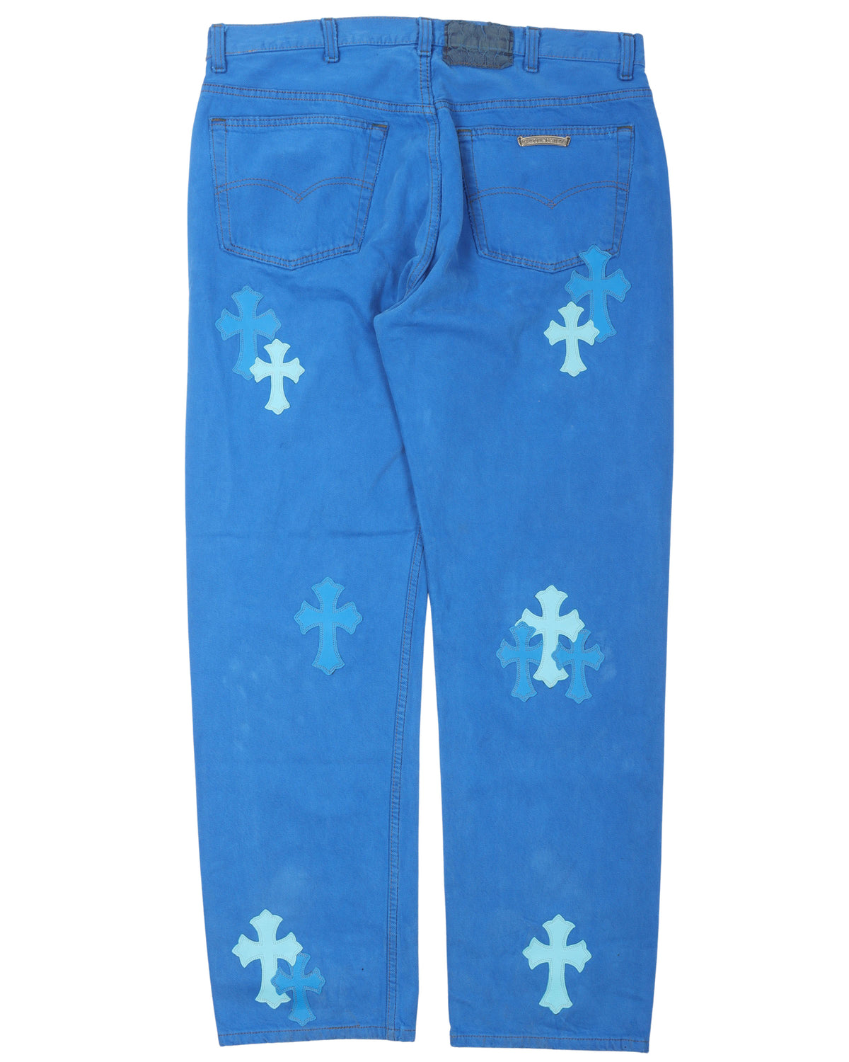 Levi's Leather Cross Dyed Jeans