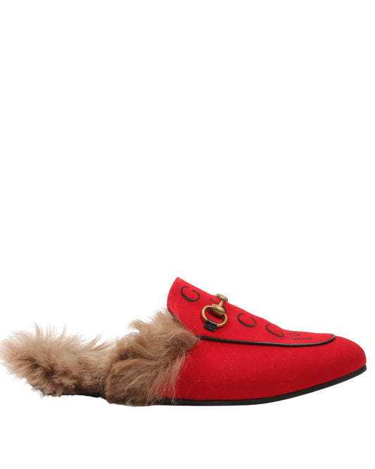 "100" Fur Loafers