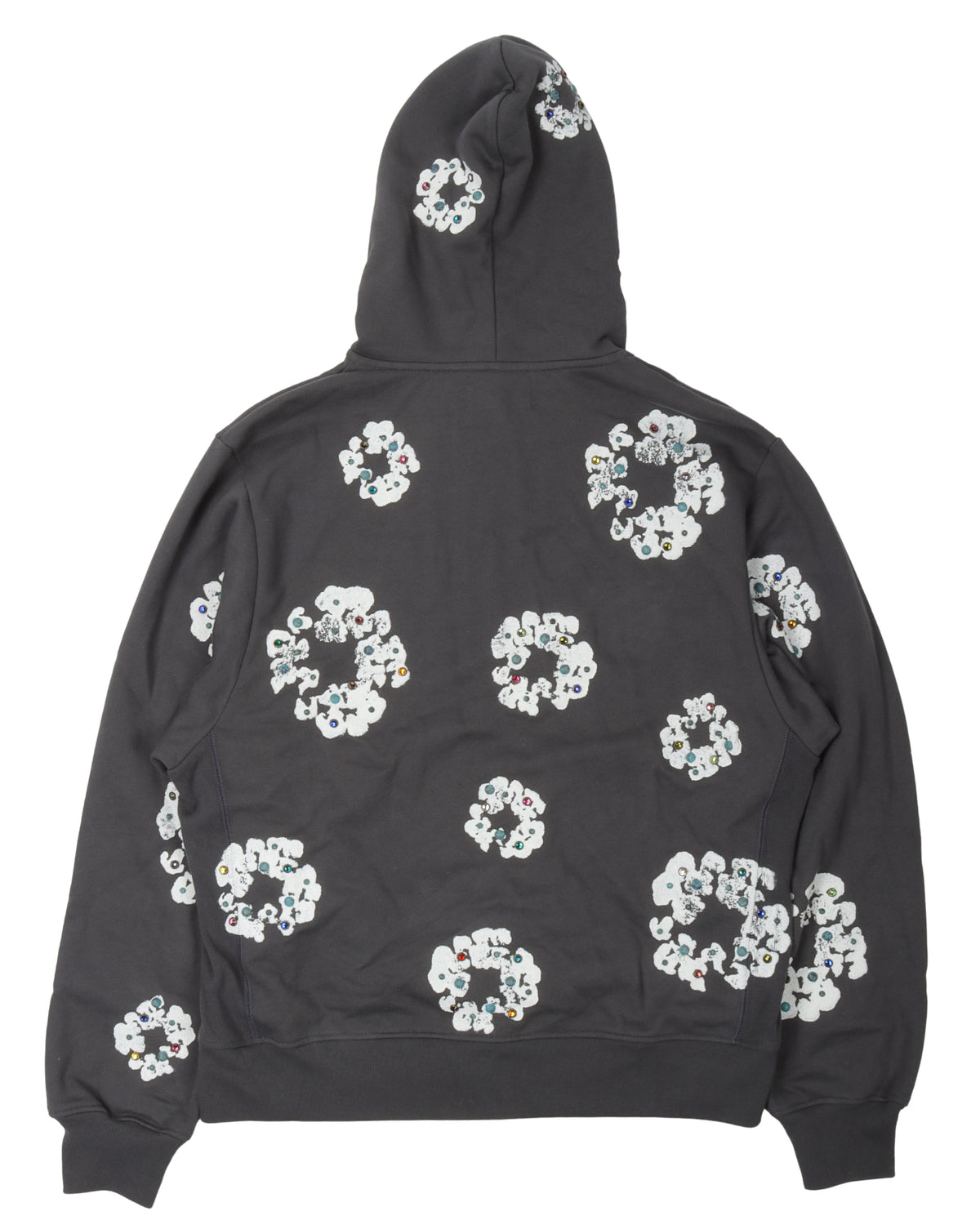 Swarovski Cotton Wreath Hoodie