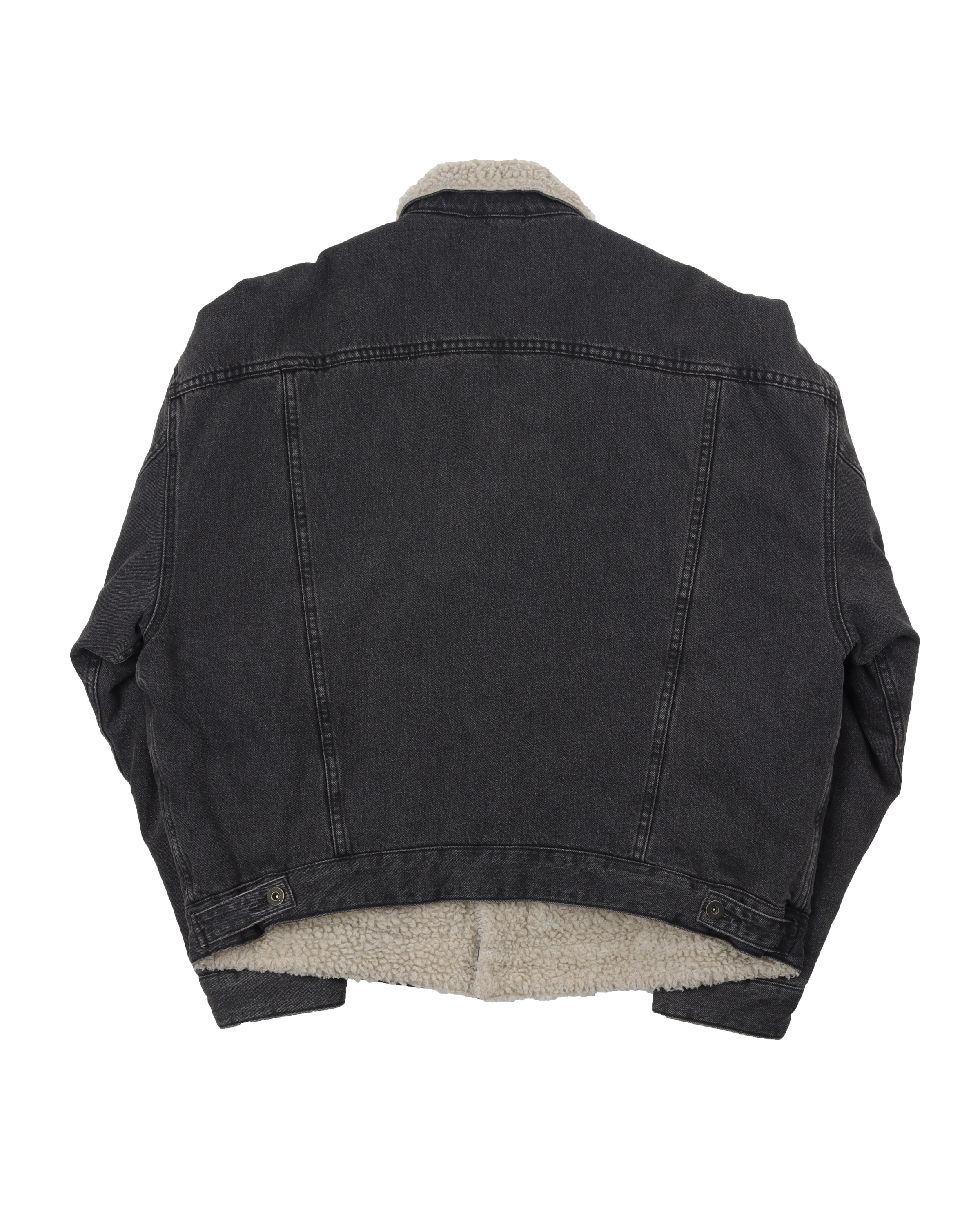Yeezy classic sales sherpa jean jacket