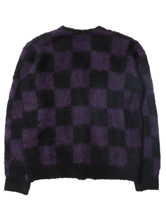 Checkered Cardigan