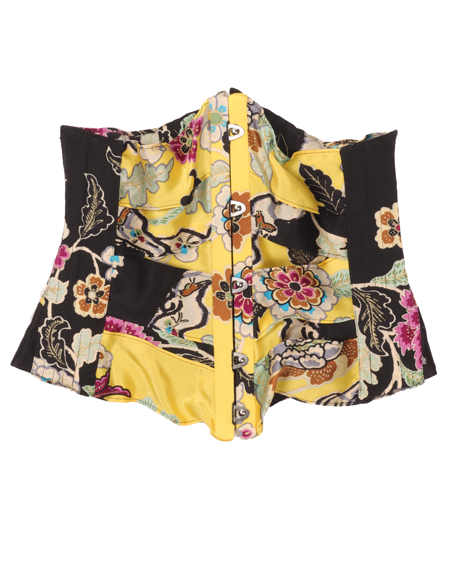 SS03 Cheongsam Style Floral Corset