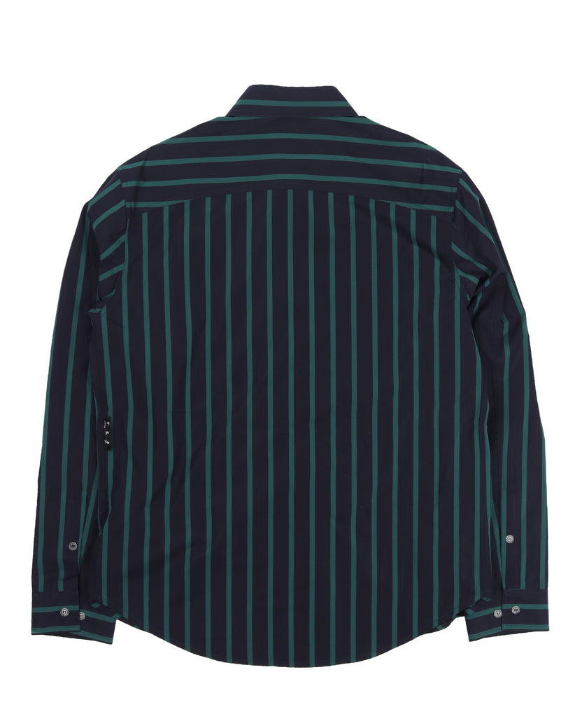Striped Pivot Button Shirt