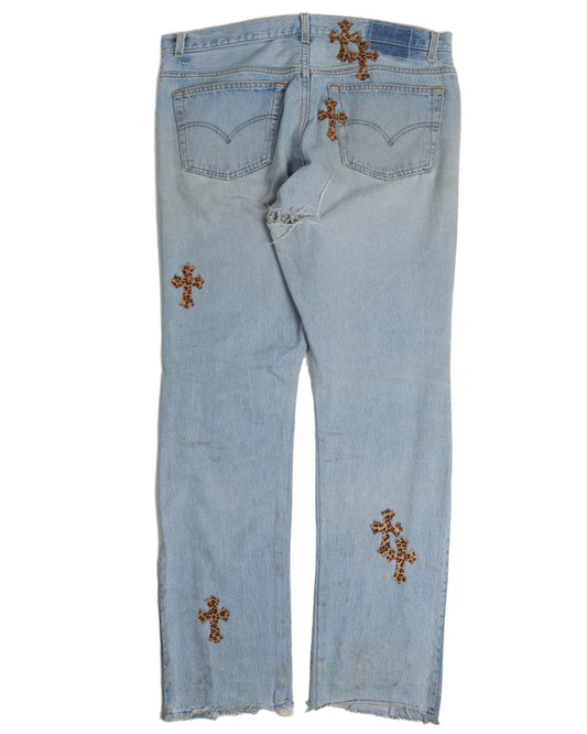 Levi's Leopard Cross Patch Denim