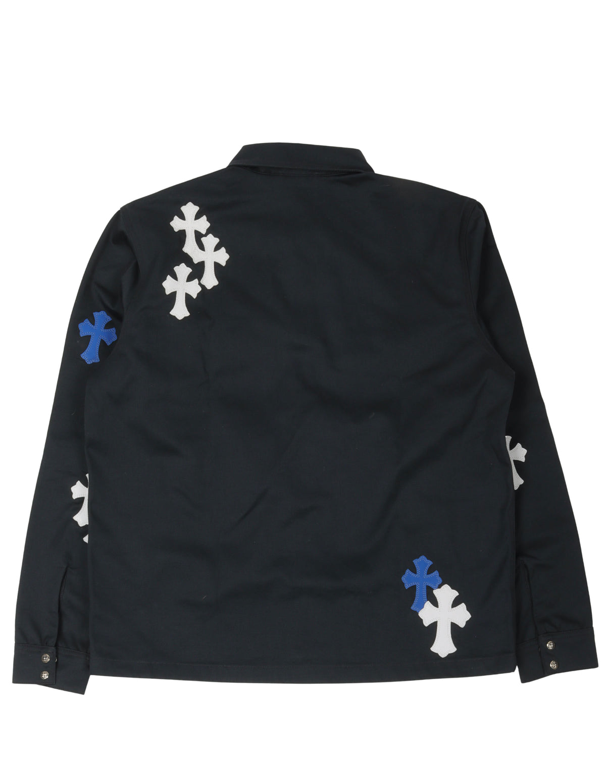 Leather Cross Work Shirt