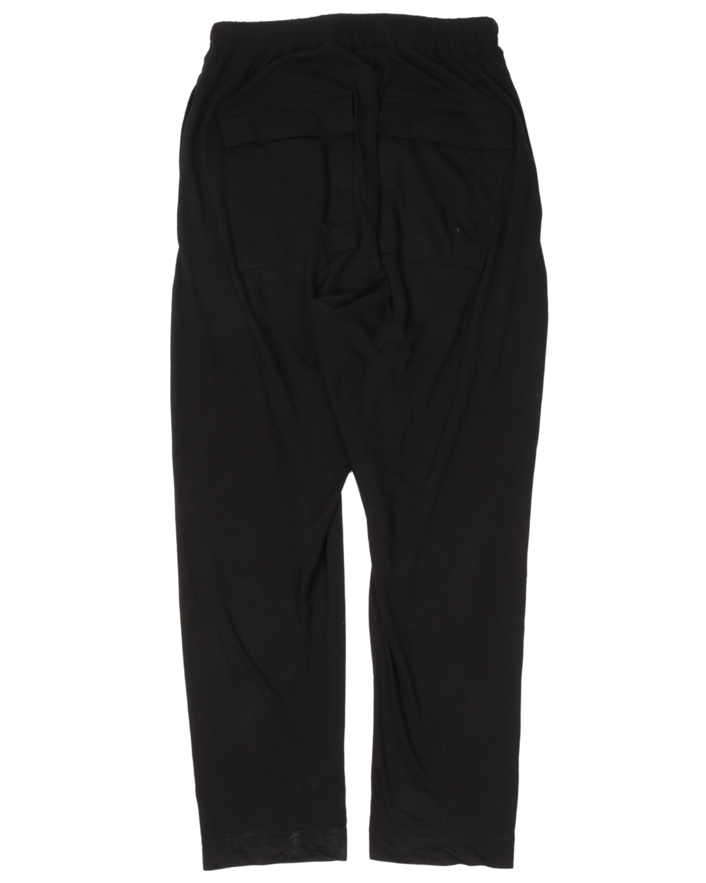 Zipper-Pocket Drawstring Sweatpants