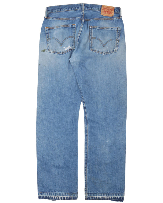 Released Hem Levi's 501 Jeans