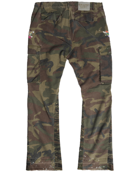"LA FLARE" Camouflage Cargo Pants
