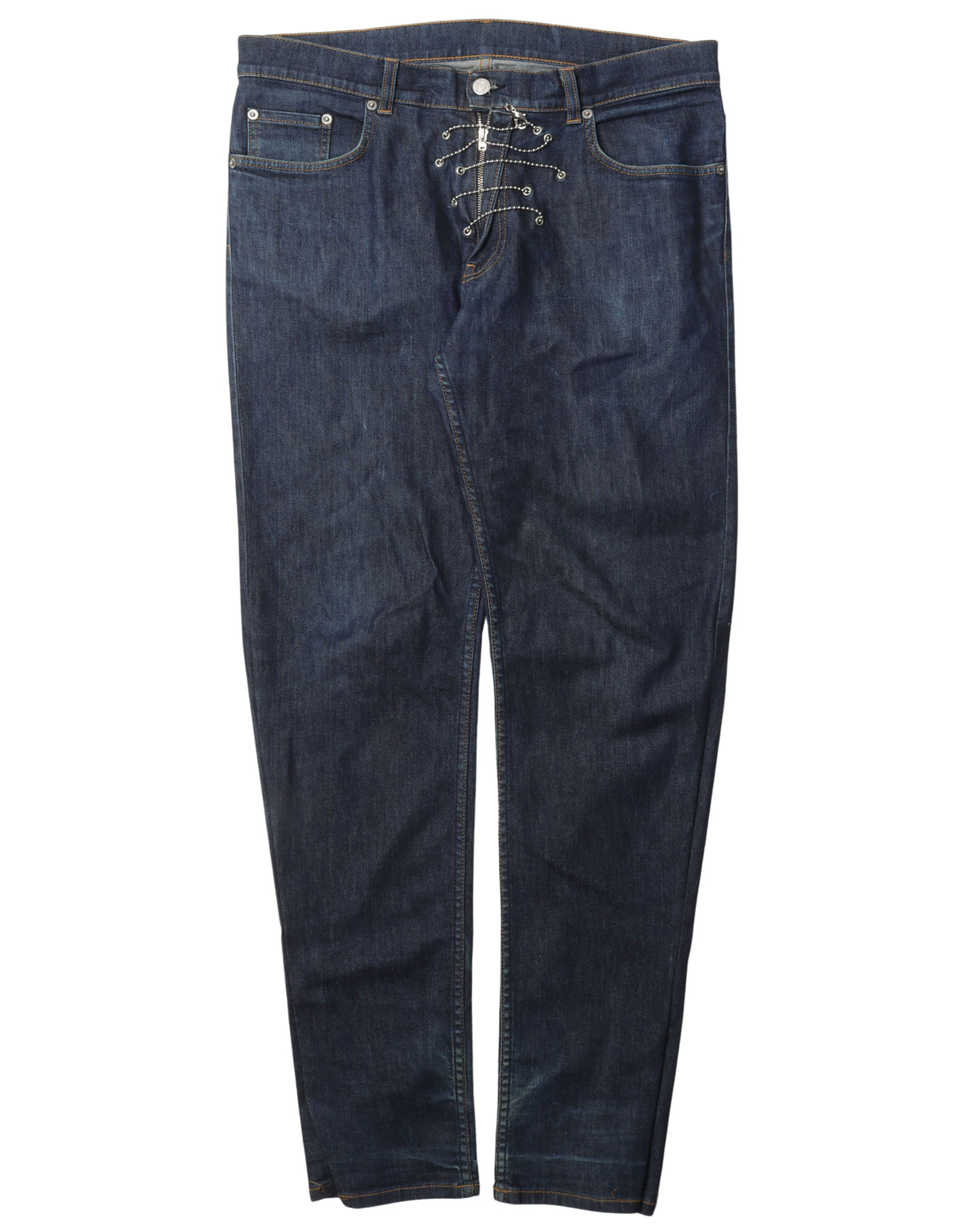 Bondage Fly Zipper Jeans