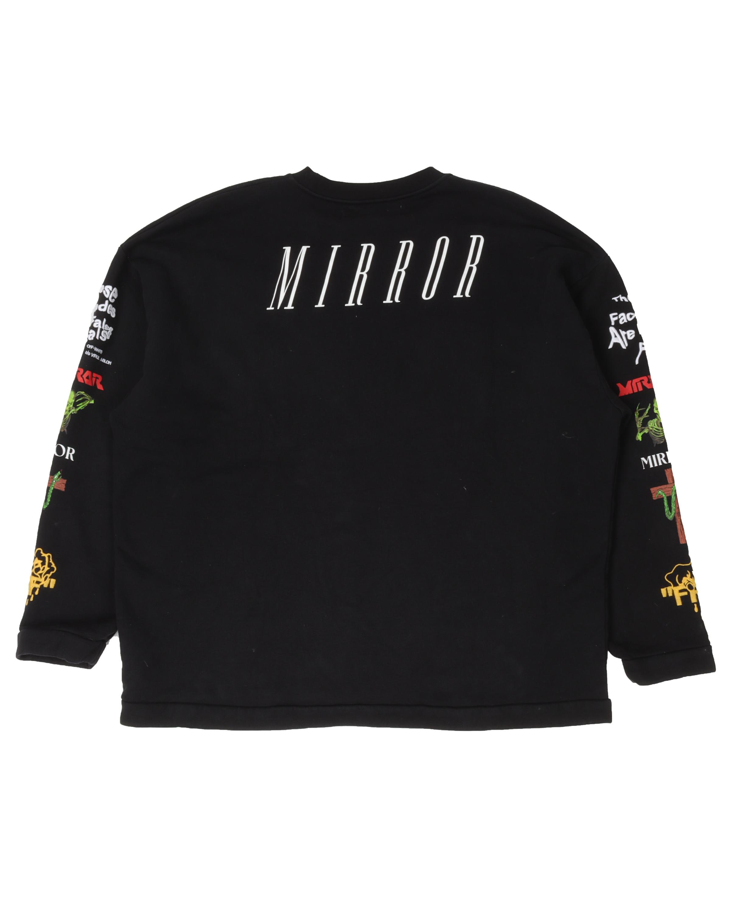 Off white 2024 sweater mirror mirror