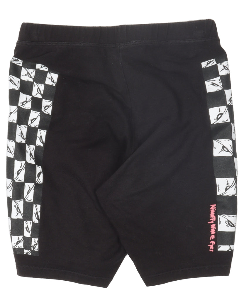 Matty Boy Checkered  Biker Shorts