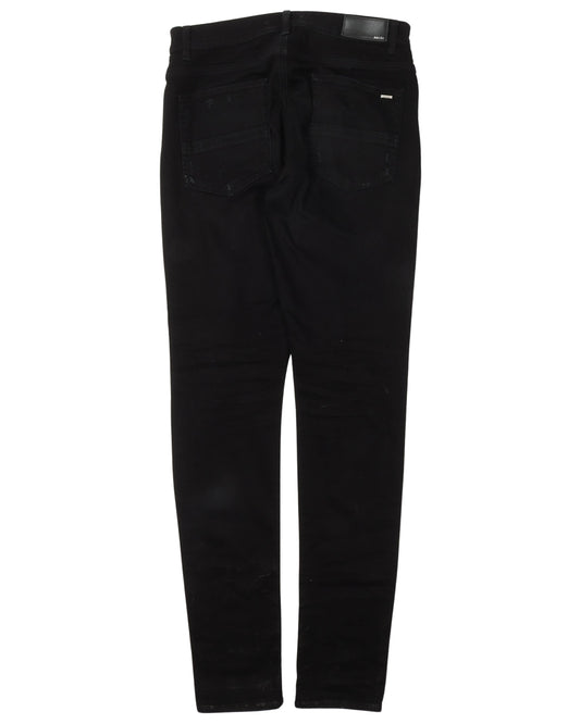 Distressed Denim Jeans