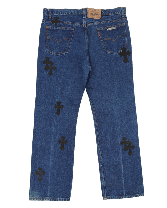 Levi's Black Cross Patch Denim