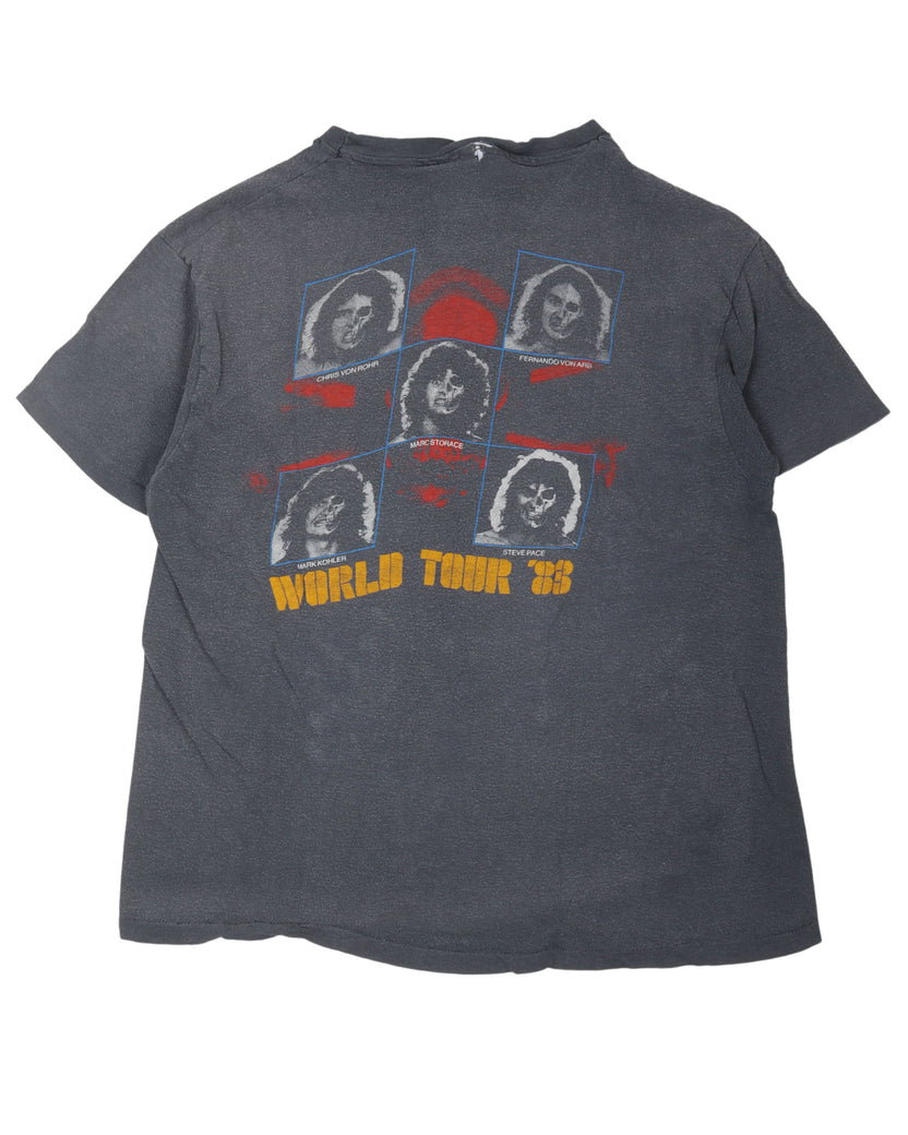 Vintage Krokus 83' World Tour T-Shirt