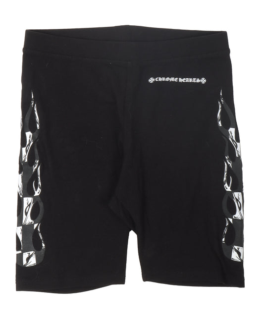 Matty Boy Flames Bike Shorts