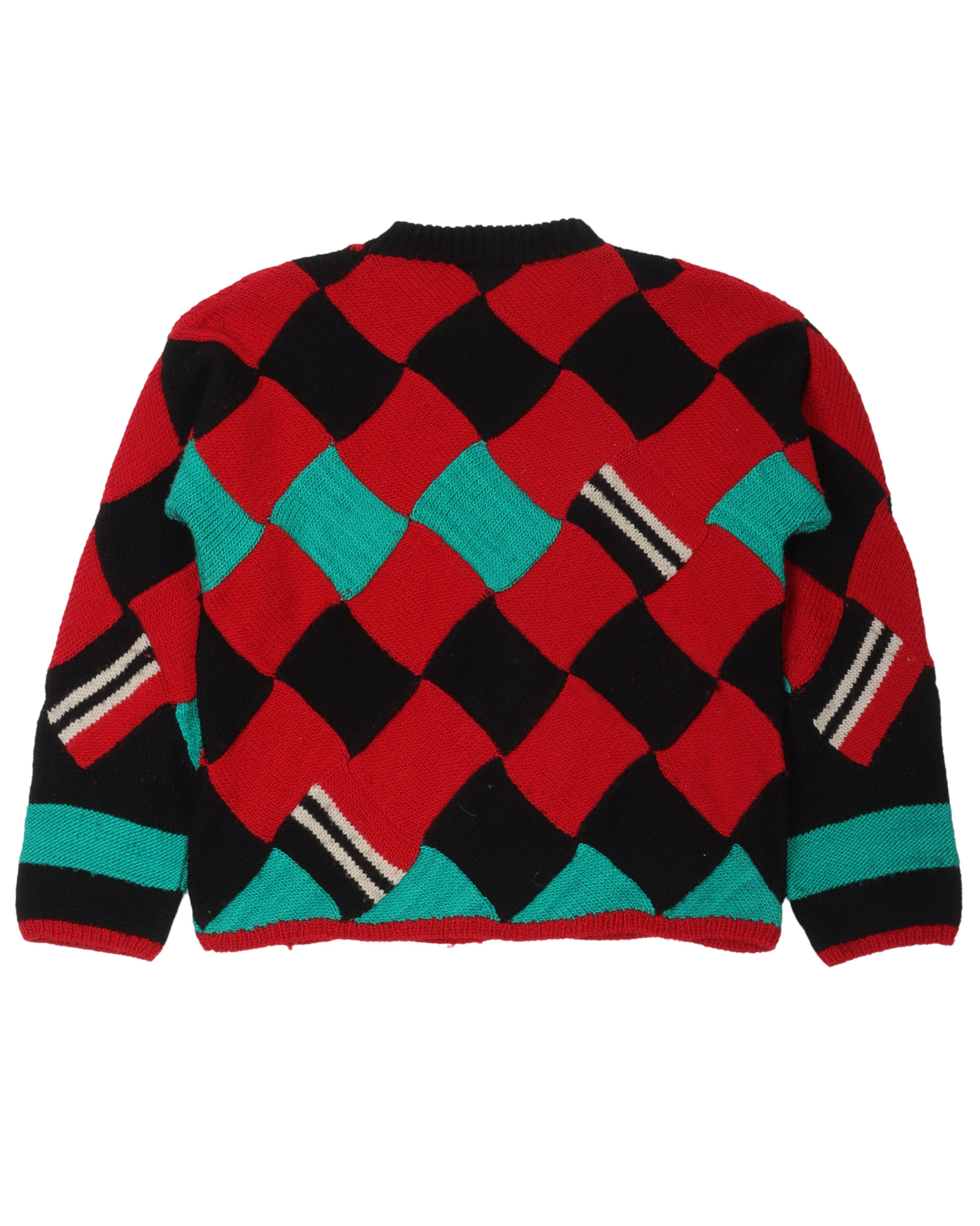 Issey Miyake Multicolor Knit Sweater