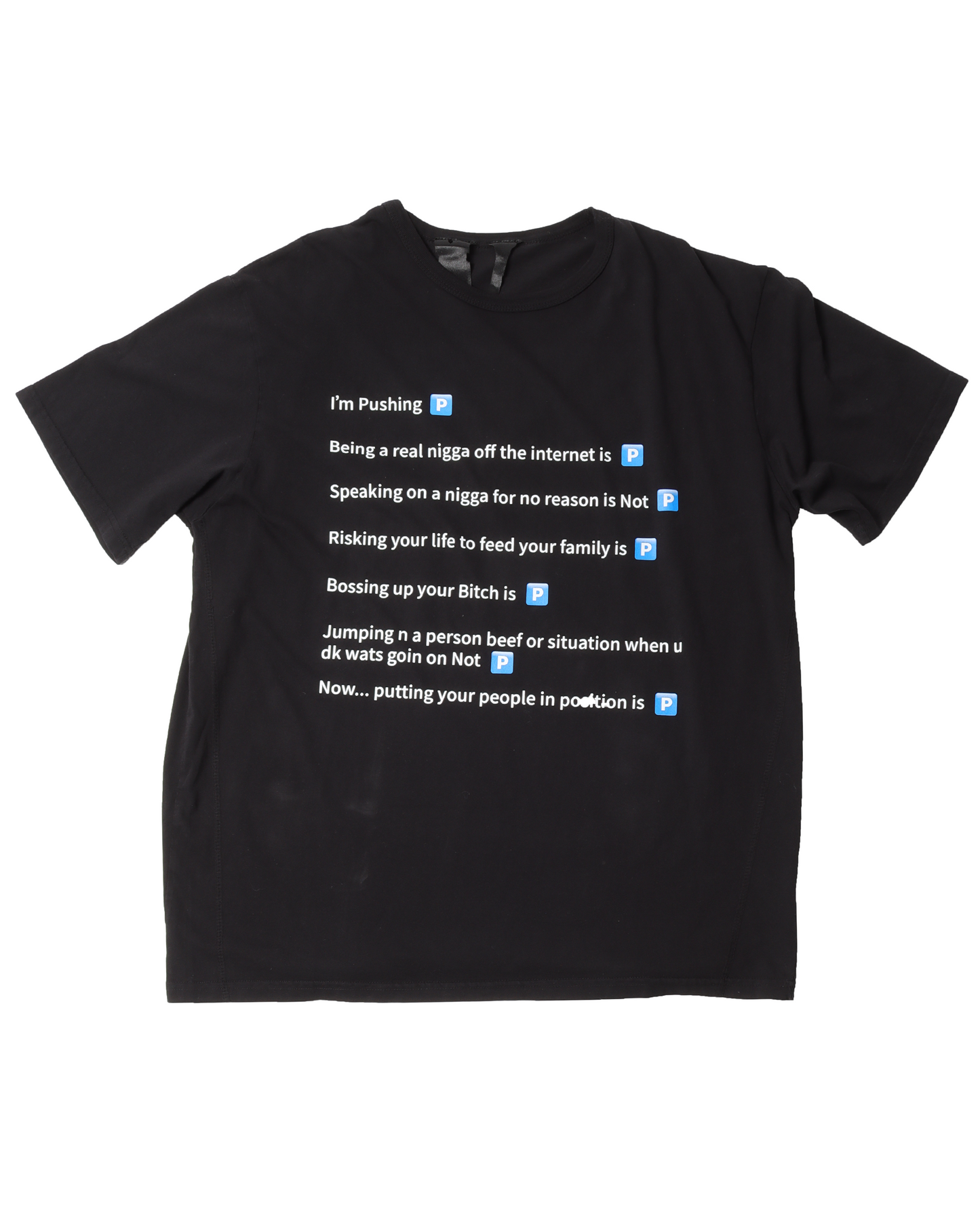 Friends and Family Pushing "P" T-shirt