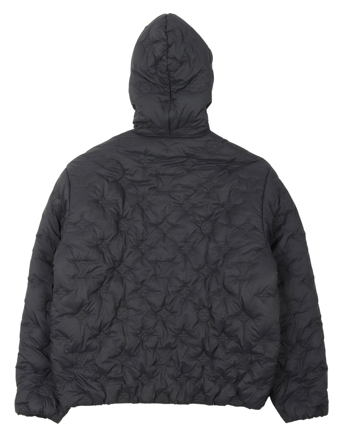 Monogram Quilted Hooded Blouson