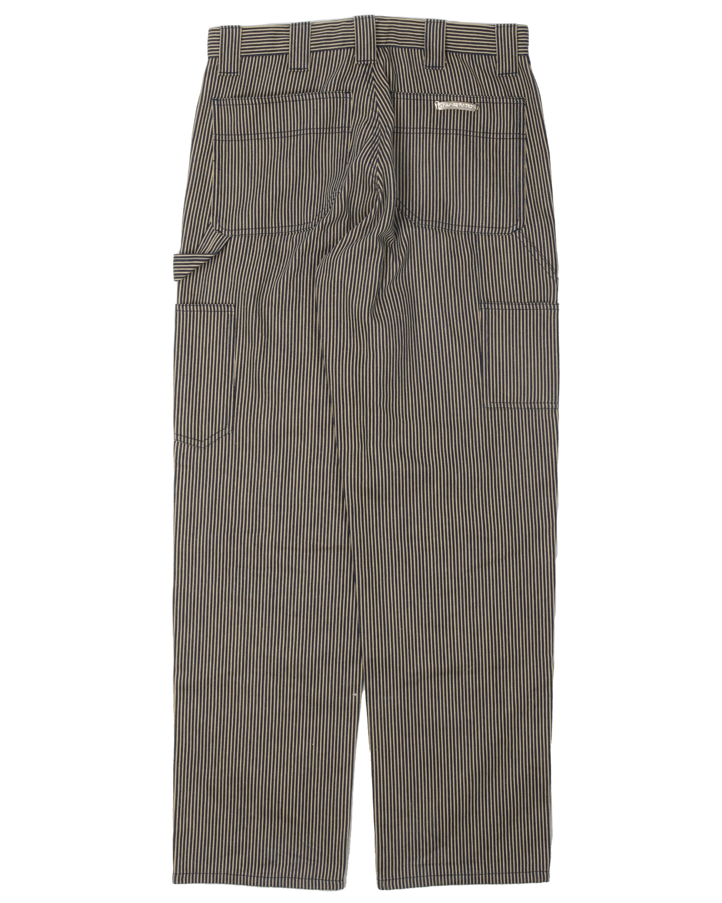 Pinstripe Double Knee Carpenter Pants