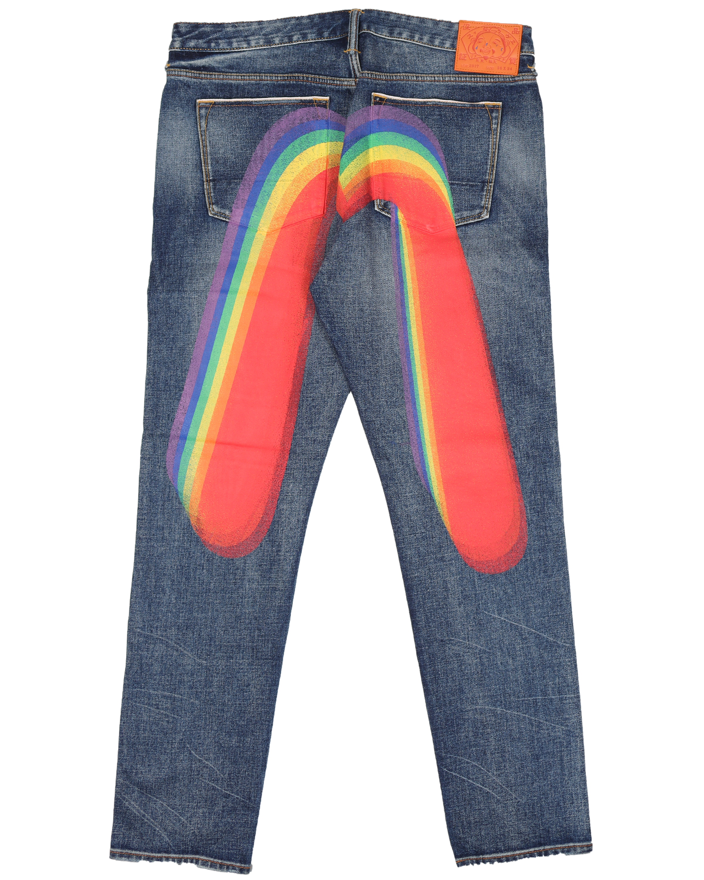 30th Anniversary Limited Collection Rainbow Daicock Carrot Fit Jeans