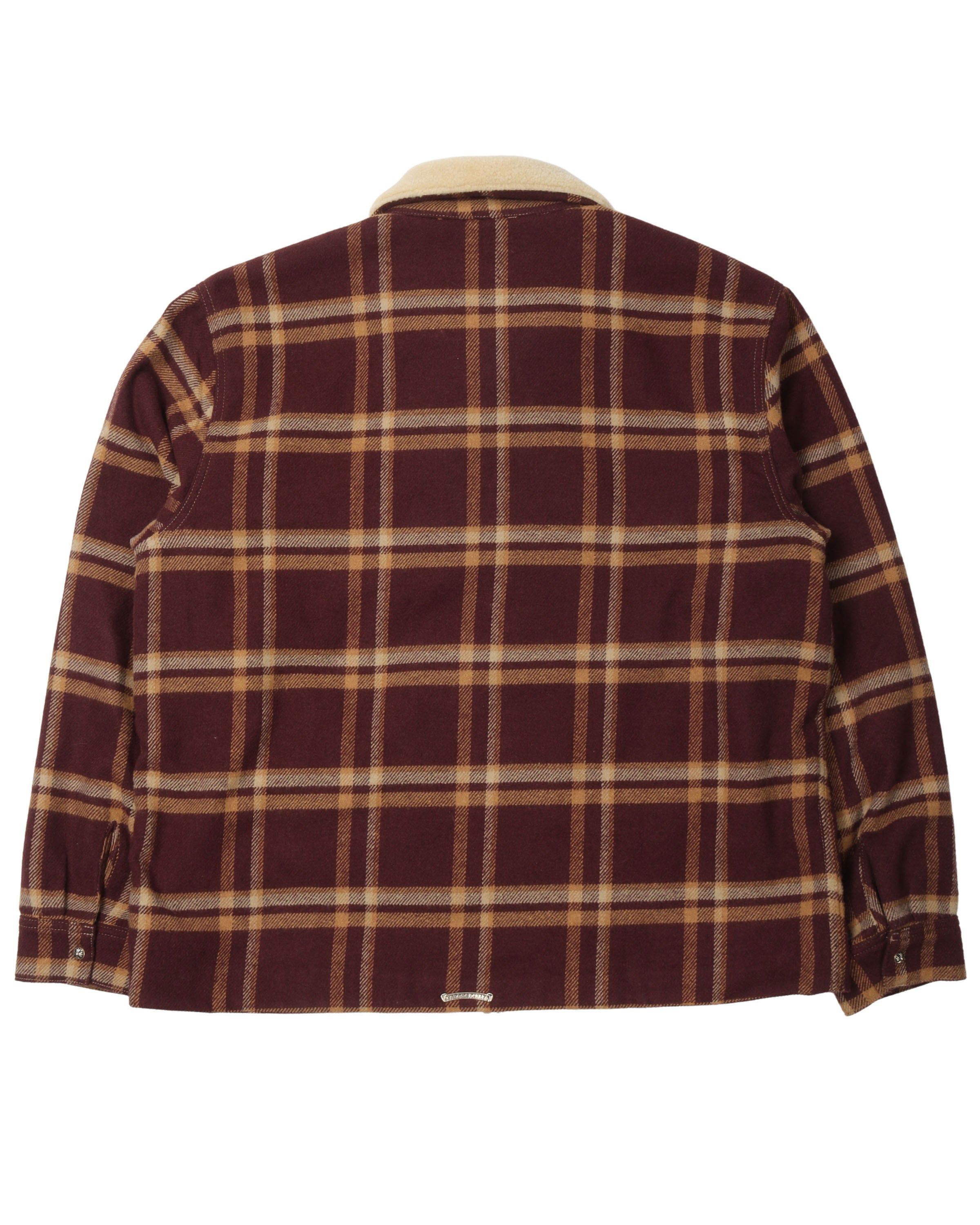 Shearling Flannel Jacket