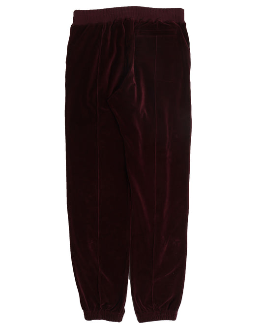 Burgundy FW15 Track Pants